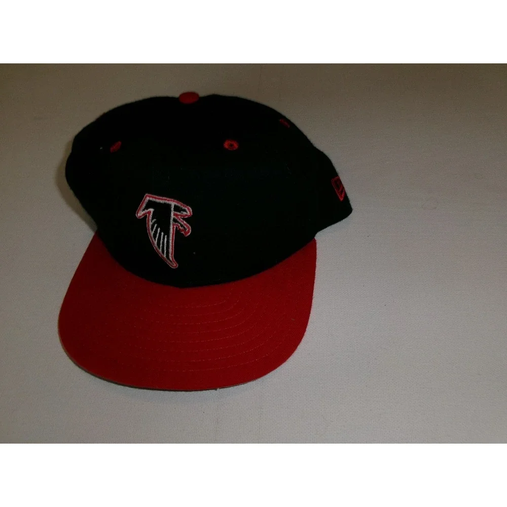 ATLANTA FALCONS FITTED   NEW ERA BEACH GOLF 00S Y2K   HAT CAP VINTAGE H3